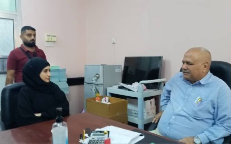 مدير عام مكتب الصحة بعدن يتفقد عدد من المرافق الصحية في مديرية صيرة