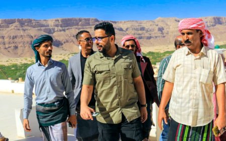المجلس الانتقالي الجنوبي يعزز حضوره في مديريات صحراء حضرموت