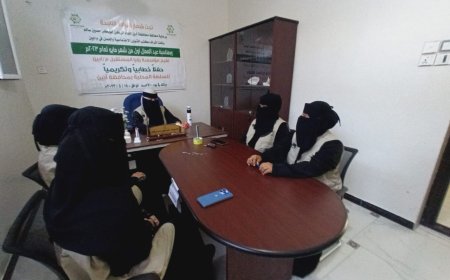 أبين.. إجتماع شراكة عمل بين مؤسسة رؤيا المستقبل ومؤسسة باقادر الخيرية وجمعية وجود التنموية
