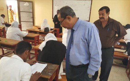 انطلاق الدورة الامتحانية للفصل الاول بمعهد امين ناشر