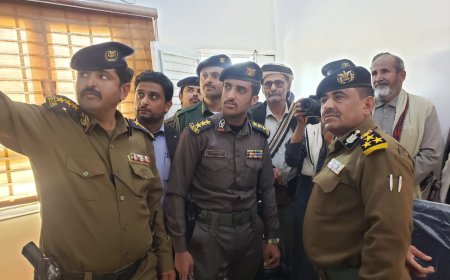 مدير عام شرطة شبوة يفتتح مبنى إدارة أمن مديرية عسيلان بدعم من الأشقاء في دولة الإمارات