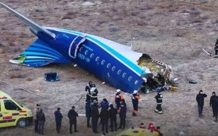 وزارة الطوارئ الكازاخستانية تعلن مقتل 42 شخصاً ونجاة 25 آخرين من حادث تحطم طائرة ركاب أذربيجانية