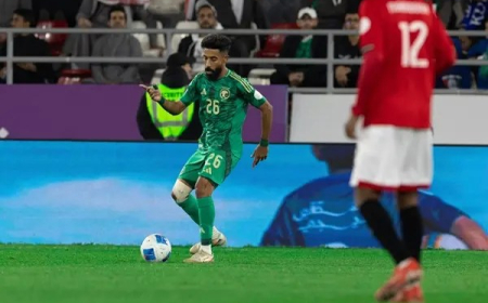 منتخب اليمن يحقق نتيجة تاريخية في الشوط الأول أمام السعودية في خليجي 26