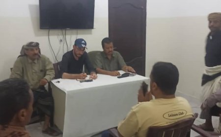 مدير عام رضوم يستقبل فريقًا من وكالة المنشآت الصغيرة والأصغر ضمن برنامج مشروع الاستجابة لتعزيز الأمن الغذائي (FSRRP)
