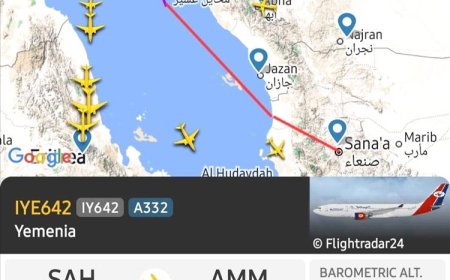 مطار صنعاء يستأنف اليوم رحلاته الجوية بعد تعرضه لقصف جوي