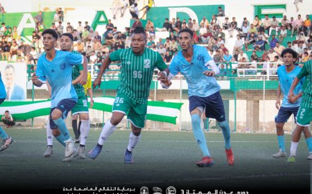 تعادل بطعم الهزيمة للاخضر العدني بملعبه وبين جمهوره في بطولة عدن النسخة الثالثة 