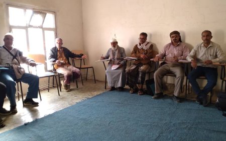 تدشين الدورة التدريبية لمدربي المعلمين على القراءة الإثرائية للصفوف الأولية من (1-3) بيافع رصد
