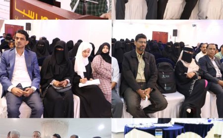مؤسسة تمدين شباب تفتتح المعرض التسويقي لمنتجات رائدات الأعمال ضمن مشروع تمكين النساء بالمصائد.
