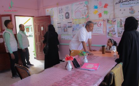 تسليم عدد 11 موقعا ضمن مشروع 40 غرفة صحية غرب مدينة المكلا