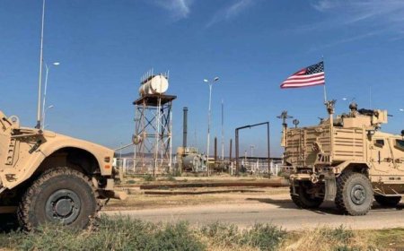 طائرة محملة بمعدات عسكرية متطورة  تهبط في قاعدة أمريكية بـ #سوريا