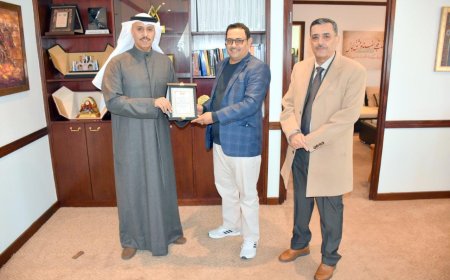 السفير اليمني بالكويت يزور المعهد العربي للتخطيط ويبحث سبل التعاون المشترك