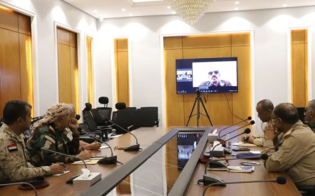 المحافظ ابن ماضي يترأس اجتماعا للجنة الأمنية بحضرموت لمناقشة مستجدات الأوضاع بالمحافظة