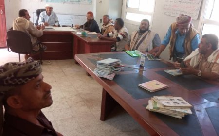 أبين.. مدير تربية مودية يدشن عملية المسح التربوي الشامل