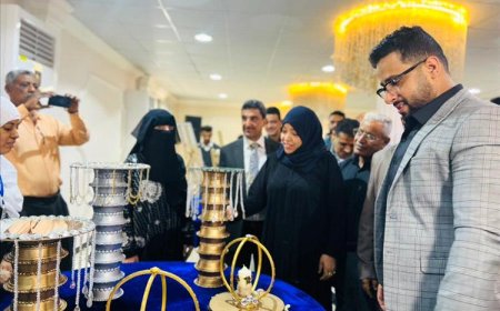 عدن.. افتتاح معرض أعمال فنية وحرفية ضمن مشروع "نقطة ضوء لتمكين من أجل السلام"
