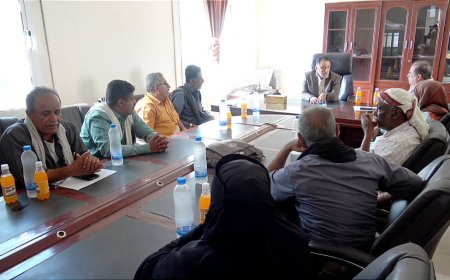 أمين عام محلي أبين "مهدي الحامد" يدشن نشاط السنة الضريبية 2025 بالمحافظة