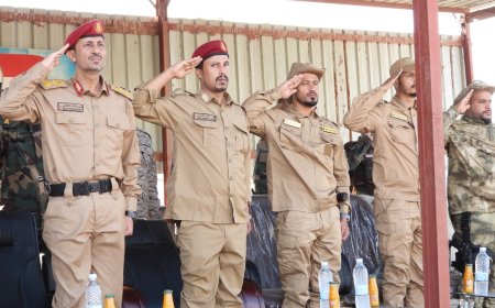 الكتيبة الخامسة دروع تدشن العام التدريبي الجديد: بجاهزية قتالية وعزم على مواجهة التحديات.