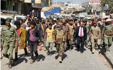 محافظ الضالع يوجه بحملة لتنظيم الشوارع ورفع المخالفات