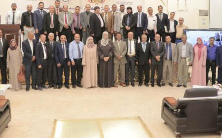 جامعة خليج عدن الدولية تشارك في ورشة "استراتيجية التعليم العالي" بالعاصمة عدن