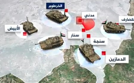 البرهان يتعهد بالنصر القريب وحميدتي يعترف بخسارة ود مدني