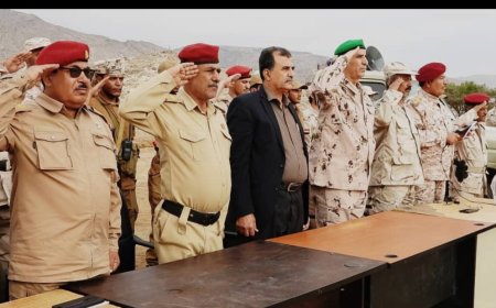 تحت قيادة العميد "الجنيدي" اللواء الرابع دعم وإسناد يدشن العام التدريبي ويعزز من قدراته القتاليه..