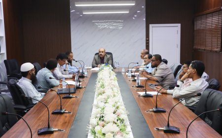 اجتماع لتربية ساحل حضرموت يناقش الترتيبات الأولية لإقامة معرض الوسائل التعليمية الإلكترونية لمدارس المديريات بالمحافظة