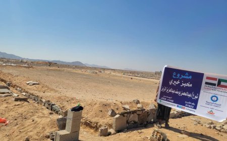 مدير عام عتق يدشن العمل في بناء وتجهيز المخبز الخيري في مدينة عتق