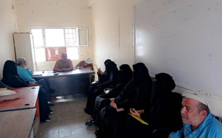 الجابري يترأس الاجتماع الدوري للمعهد العالي للمعلمين بلحج