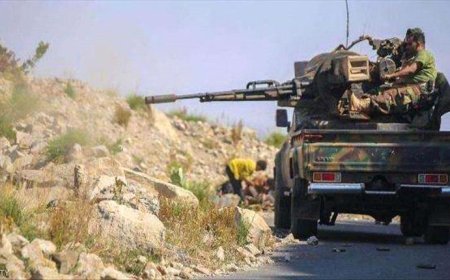 محاولات تسلل فاشلة لمليشيات الحوثي في جبهة الأقروض بمحافظة تعز