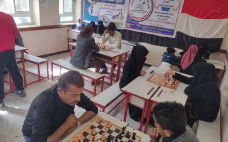 تعز .مكتب الشباب والرياضة يفتح بطولة الشطرنج لأول مرة بمديرية جبل حبشي.