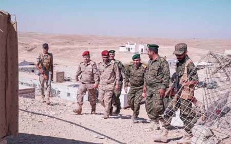 قبل تدشين العام التدريبي.. اللواء مرصع يتفقد عدد من الوحدات العسكرية بالمهرة