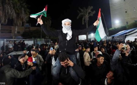 ردد احنا ولاد محمد الضيف.. احتفالات في غزة مع الإعلان عن اتفاق وقف إطلاق النار