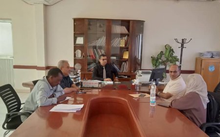 مدير عام مكتب الصحة العامة والسكان بلحج يناقش تدخلات مؤسسة نداء للتنمية والتطوير بمديرية تبن
