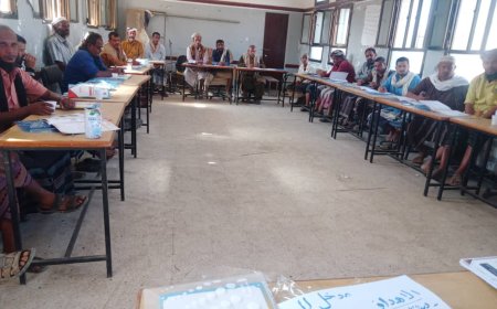 مدير تربية مودية يدشن دورة القراءة الإثرائية لمعلمي الصفوف من (1- 3) في ستة محاور تدريبية