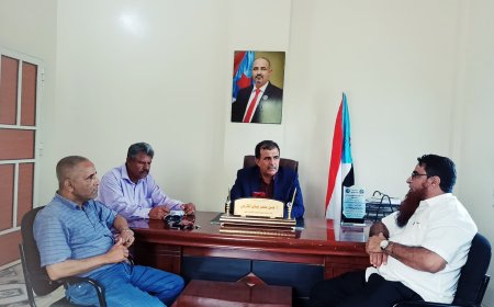 انتقالي أبين يلتقي بمديري عموم الصحة والشؤون الاجتماعية بالمحافظة لبحث تعزيز الخدمات الصحية
