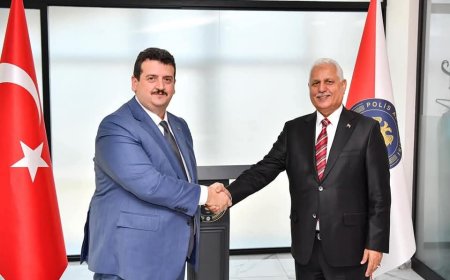 طريق يلتقي رئيس أكاديمية الشرطة التركية في أنقرة