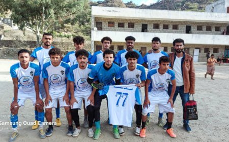 شباب رصد أول المتأهلين إلى دور ربع النهائي بدوري شهداء مركز الرباط بيافع رصد