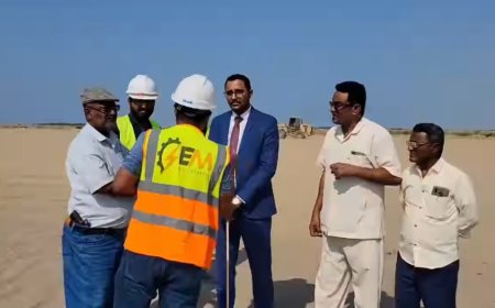 وكيل الحديدة يتفقد مشروعي كهرباء الطاقة الشمسية بمديريتي الخوخة وحيس