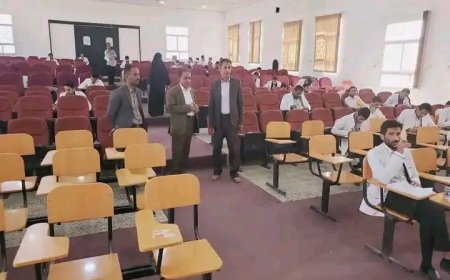 عميد كلية الطب بجامعة عمران يمنع طلابًا متعثرين ماليًا من دخول الامتحانات