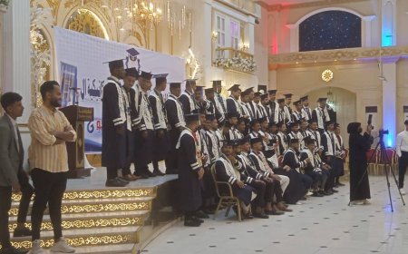 كلية الهندسة تودع الدفعة 41 ميكانيكا بحفل تخرج بهيج
