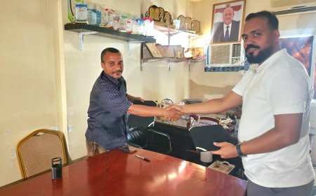 مؤسسة الكابتن علي عثمان العمودي واتحاد كرة اليد بساحل حضرموت يوقعان اتفاقية تعاون وشراكة