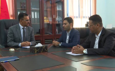 الأمين العام لمحلي حضرموت يناقش مع مركز مداد مشروع برنامج "الديوان السياسي" في التوعية السياسية للشباب