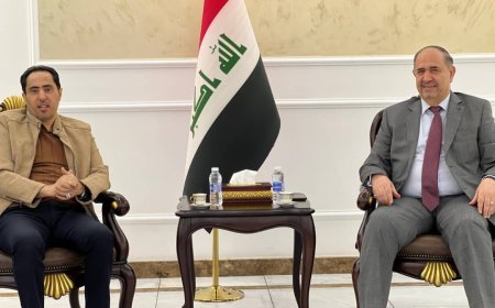 الوزير البكري يصل بغداد للمشاركة في اجتماع وزراء الشباب والرياضة العرب 