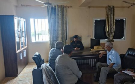 مدير أمن ابين يستقبل رئيس الهيئة العامة للاثار والمتاحف
