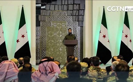 العمليات العسكرية السورية تعلن تولية أحمد الشرع رئاسة البلاد في المرحلة الانتقالية