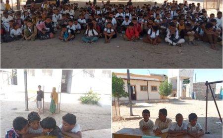 مدرسة أبناء الفلاحين بنين تحتفي بالأنشطة الطلابية بإقامة جمعية أسبوعية ومسابقة منهجية