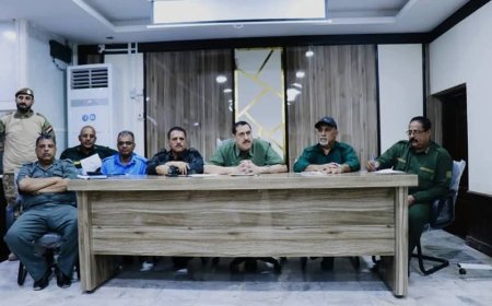 إدارة أمن العاصمة عدن تعقد اجتماعا موسع للوقوف أمام عدد من القضايا والمستجدات الأمنية