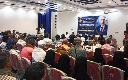 الأمانة العامة تنظم ندوة سياسية في أبين بعنوان "التصالح والتسامح الجنوبي.. الواقع والطموح"