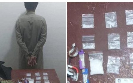 عملية نوعية ضبط 30 جرامًا من الشبو على مدخل مدينة عتق