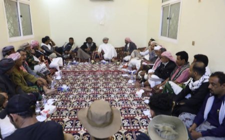 وفد سعودي يلتقي قيادات حلف  حضرموت