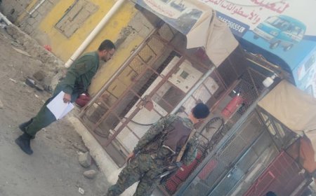 مدير أمن تبن يقود حملة لإغلاق محطات الغاز العشوائية تنفيذًا لتوجيهات المحافظ التركي